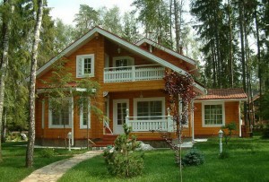 Каркасно-щитовой дом